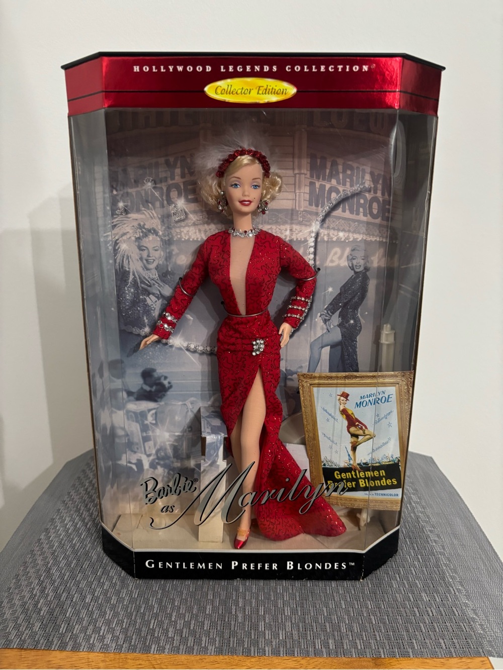 Barbie Hollywood Legends Collection in Red Evening Gown